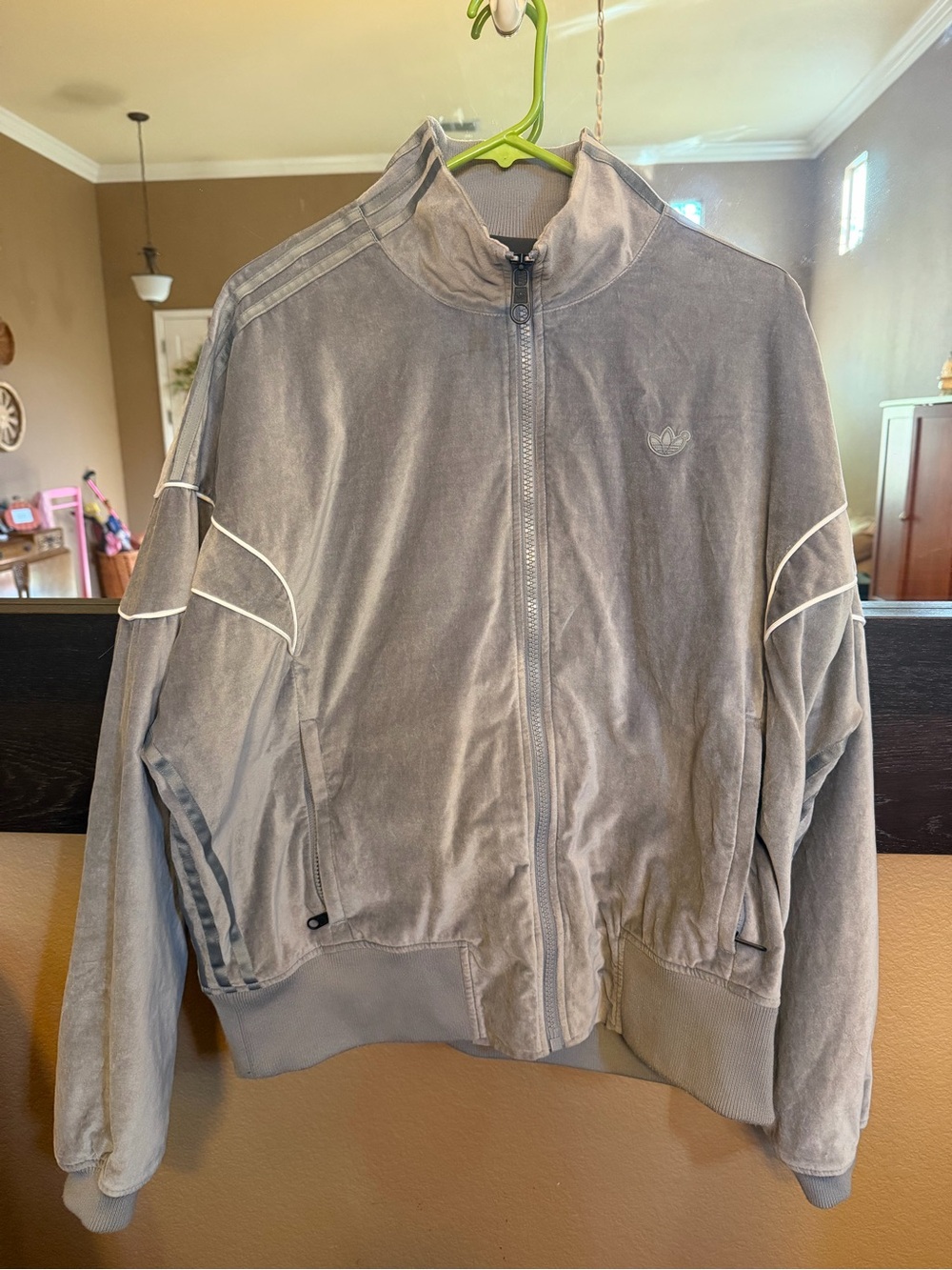Men's adidas Blue Version Challenger Track Top